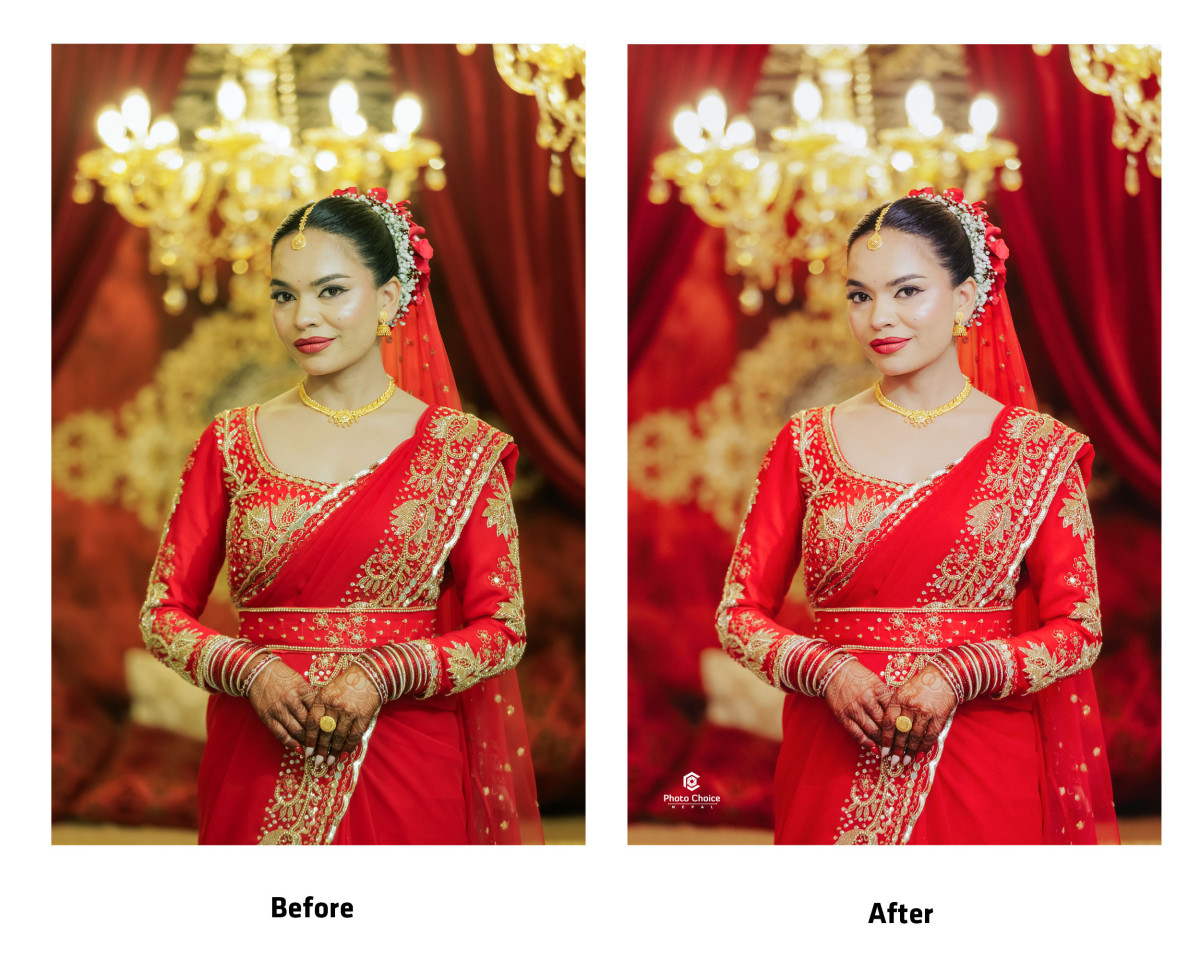 Wedding photography in Kathmandu with perfect white balance